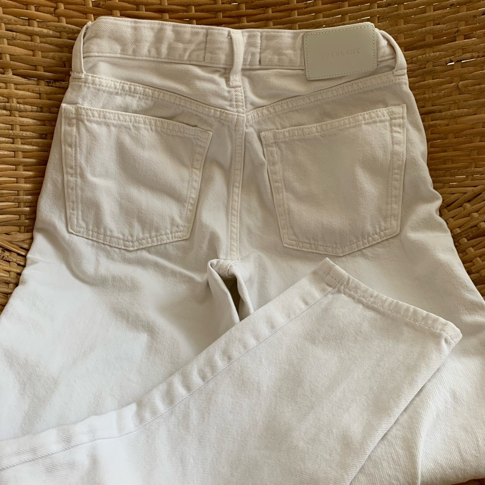 Everlane The Summer Jean in white